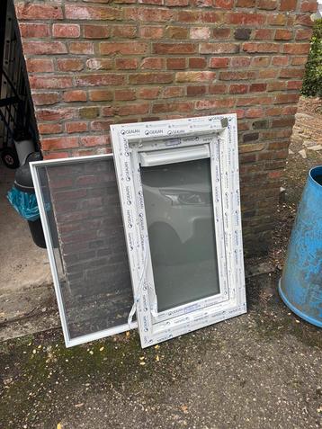 Kunststof kozijn Gealan met glas en hor! Nieuw! beschikbaar voor biedingen