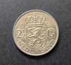 rijksdaalder 1961 zilver, Postzegels en Munten, Munten | Nederland, Koningin Juliana, Zilver, Ophalen of Verzenden, Losse munt