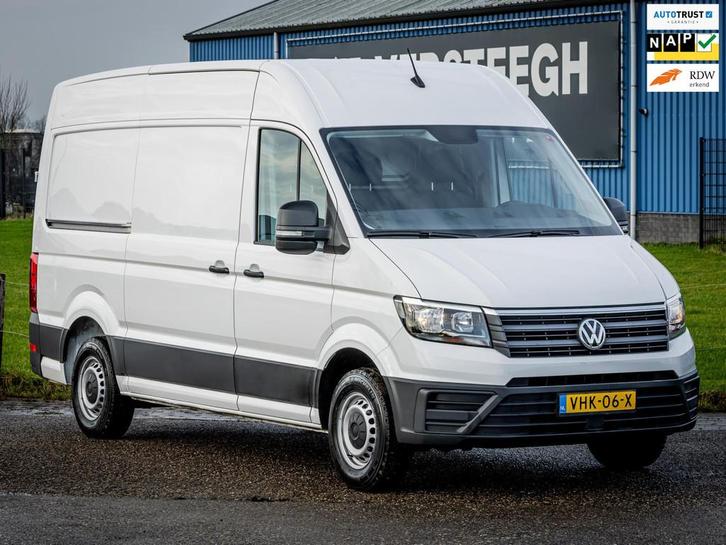 Volkswagen Crafter 30 2.0 TDI L3H3 Trendline Airco|Cruise Co, Auto's, Bestelauto's, Bedrijf, Te koop, ABS, Airbags, Airconditioning