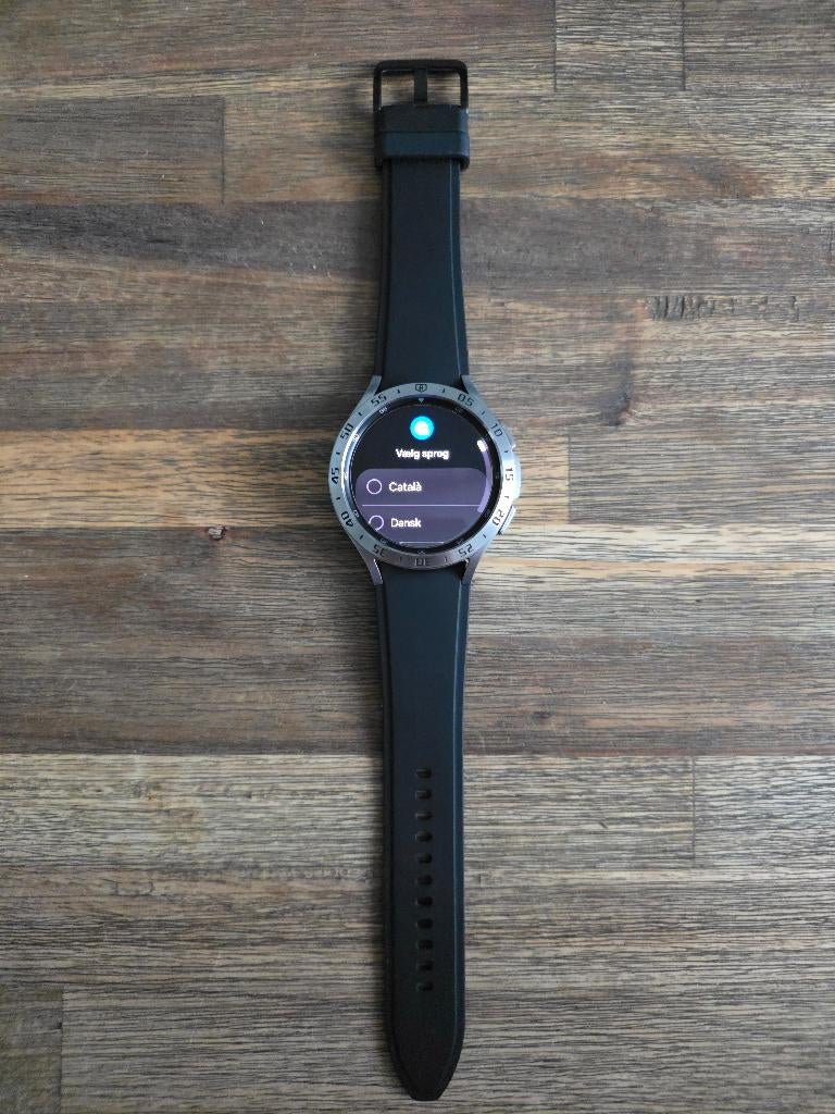 Samsung Galaxy Watch 4 Classic - Silver - 46mm, Sieraden, Tassen en Uiterlijk, Smartwatches, Zo goed als nieuw, Android, Zilver