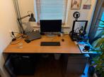 Kantoor bureau - Office desk high quality, Ophalen, In hoogte verstelbaar, Zo goed als nieuw, Bureau