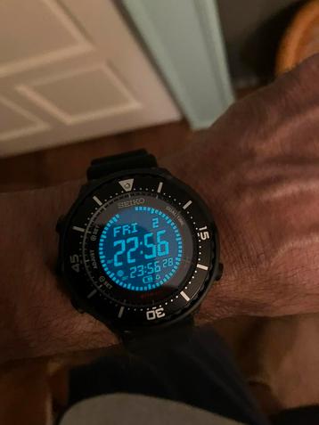 Seiko Tuna Digital The Digi Tuna! Black SBEP037 SOLAR beschikbaar voor biedingen
