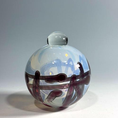 W. Heesen glasobject Leerdam, Antiek en Kunst, Antiek | Glas en Kristal, Ophalen of Verzenden