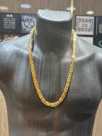 18KT Goud - 374.3 Gram - Ketting - KONING - Herenketting, Sieraden, Tassen en Uiterlijk, Kettingen, Ophalen, Zo goed als nieuw