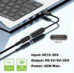 Cable 4.5x3mm DC Input naar USB-C Power Plug, Ophalen of Verzenden, Nieuw
