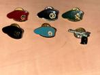 6 pins cavalerie kct luchtmobiele brigade VN en wapen, Verzamelen, Verzenden, Landmacht, Nederland, Embleem of Badge