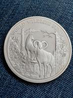 Cyprus 1 Pound 1986 WWF 25 jaar - Zilver UNC, Verzenden, Overige landen, Losse munt, Zilver