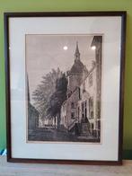 Ets Amersfoort. Latijntje muurhuizen, Ophalen of Verzenden