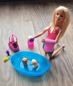 Barbie set - puppies badtijd, Ophalen of Verzenden, Zo goed als nieuw, Barbie