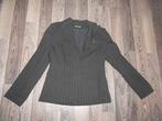 prachtige zwart gestreepte damesjasje ( maat M ) SEELER, Maat 38/40 (M), Zwart, Ophalen of Verzenden, Jasje