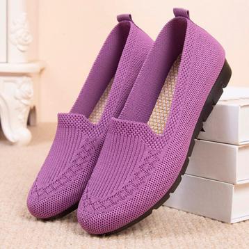 Paarse dames instappers loafers ademende schoenen sneakers  beschikbaar voor biedingen