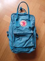 Fjallraven Kanken Blauw - Gebruikt, Extra Vak, Overige merken, Gebruikt, 25 tot 40 cm, Ophalen of Verzenden
