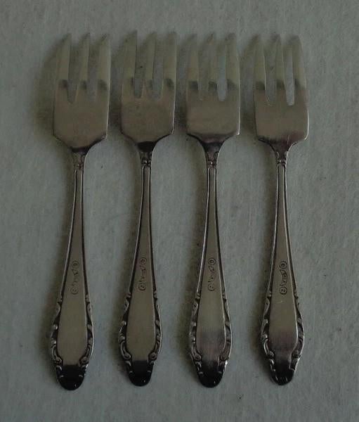 Sola GZ 980 4x Taartvork Gebaksvork 12cm Set, Coolsingel 104, 3011 AG Rotterdam, Netherlands, Verzenden, Zo goed als nieuw, Rvs of Chroom