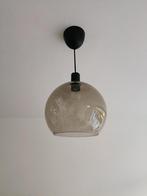 Plafond hang lamp rookglas bol zwart, Huis en Inrichting, Lampen | Hanglampen, Ophalen, Zo goed als nieuw, Minder dan 50 cm