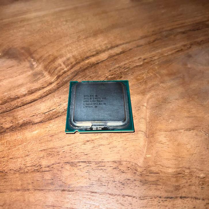 Intel Core 2 Duo E6320 @1,86GHz ( LGA 775 ), Computers en Software, Processors, Gebruikt, 2-core, Minder dan 2 Ghz, Ophalen of Verzenden