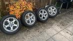 Originele Ford velgen met winterbanden 215/55/R16H, Auto-onderdelen, Banden en Velgen, Ophalen, 16 inch, Banden en Velgen, Winterbanden