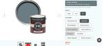 De Nimes Dead Flat 5L - Farrow & Ball verf, Doe-het-zelf en Verbouw, Ophalen, Nieuw, Verf, 5 tot 10 liter