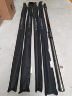 Partij van 5 bolognese hengels van 7 meter 10-30gram, Watersport en Boten, Hengelsport | Witvissen, Metallca, Werphengel, Nieuw