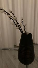 Villeroy en Boch vaas, Gebruikt, Wit, Ophalen of Verzenden, Glas