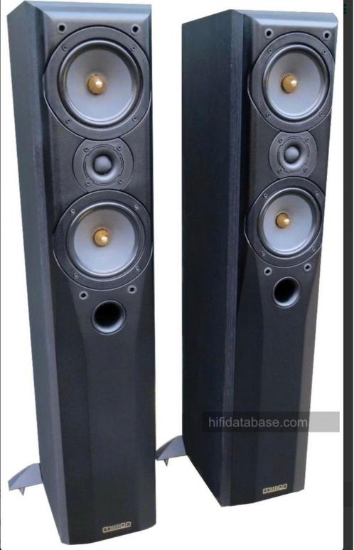 Mission 774 set, prima staat, prachtig geluid, Audio, Tv en Foto, Luidsprekers, Zo goed als nieuw, Front, Rear of Stereo speakers