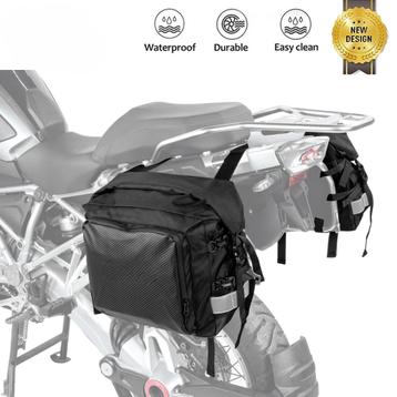 Waterdichte Motor Zadeltas (2 stuks) - 50L Capaciteit beschikbaar voor biedingen