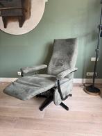 Mooie relaxstoel in moderne kleur groen, Ophalen of Verzenden, Zo goed als nieuw, Overige kleuren, Eén
