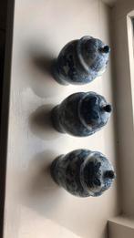 3 Antieke gemberpotten Chinees, Antiek en Kunst, Antiek | Porselein, Ophalen of Verzenden