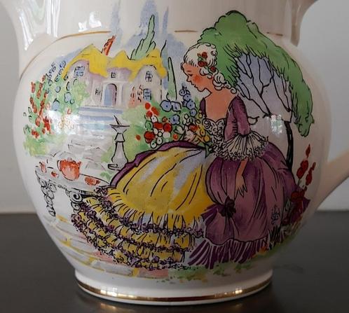 3 kannen porselein Falcon Ware England Crinoline Dames, Antiek en Kunst, Antiek | Porselein, Ophalen of Verzenden