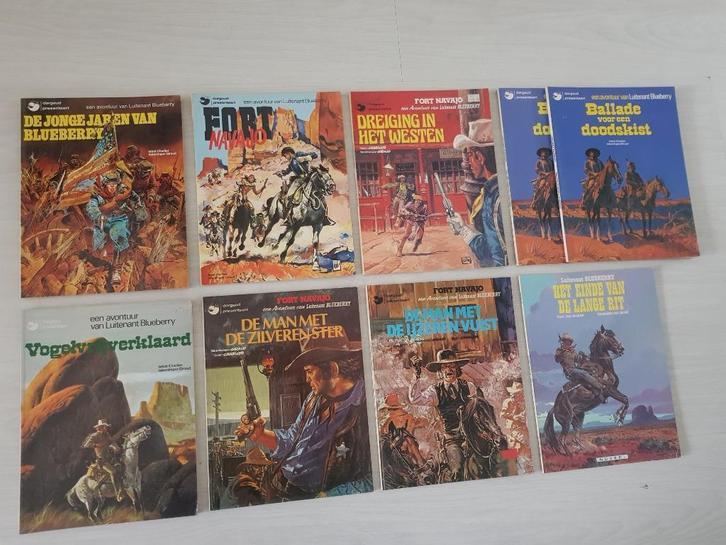 Blueberry, Boeken, Stripboeken, Gelezen, Meerdere stripboeken, Ophalen of Verzenden