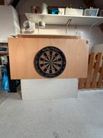 Dartbord - 45 cm - Ophangsysteem/beschermingsplaat, Ophalen, Zo goed als nieuw, Dartbord