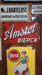 Emaille reclamebord Amstel, Verzamelen, Merken en Reclamevoorwerpen, Ophalen of Verzenden