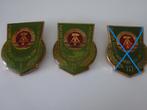 DDR:  Volkspolizei 2x Bestenabzeichen  VoPo, Ophalen of Verzenden, Landmacht, Duitsland, Embleem of Badge