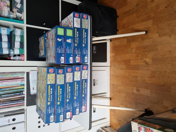 Jan van Haasteren puzzels 1000 stukjes., Hobby en Vrije tijd, Denksport en Puzzels, Zo goed als nieuw, 500 t/m 1500 stukjes, Ophalen
