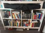 Ikea Kallax 2x4 vakken met onderstel, Huis en Inrichting, Kasten | Boekenkasten, Zo goed als nieuw, Minder dan 100 cm, 25 tot 50 cm