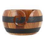 Yarn bowl rozenhout en leer van Scheepjes, Ophalen of Verzenden, Nieuw, Breien of Haken, Overige typen