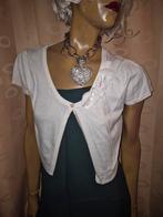 Prachtige bolero van steps maat M zgan wit, Maat 38/40 (M), Wit, Ophalen of Verzenden, Zo goed als nieuw