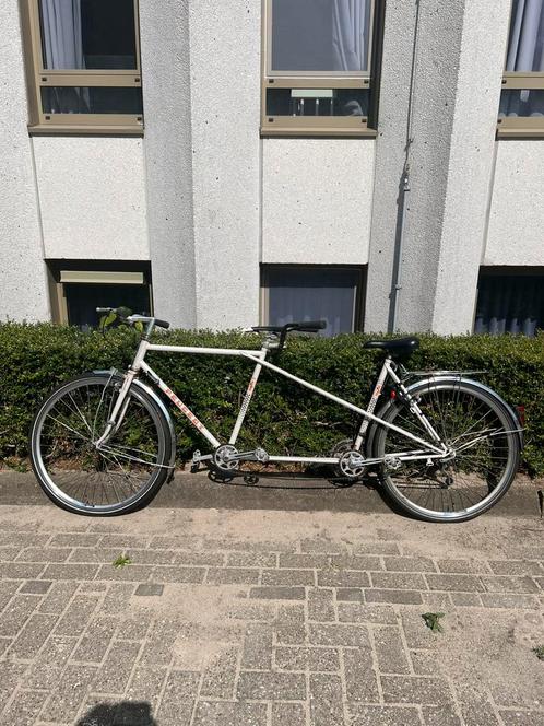 Tandem fiets vintage Peugeot TM 8 1980s, Fietsen en Brommers, Fietsen | Tandems, Gebruikt, Minder dan 10 versnellingen, 55 cm of meer