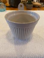 Bloempot voor aan de wand voor hertshoorn westraven 433, Steen, Rond, Binnen, Ophalen of Verzenden