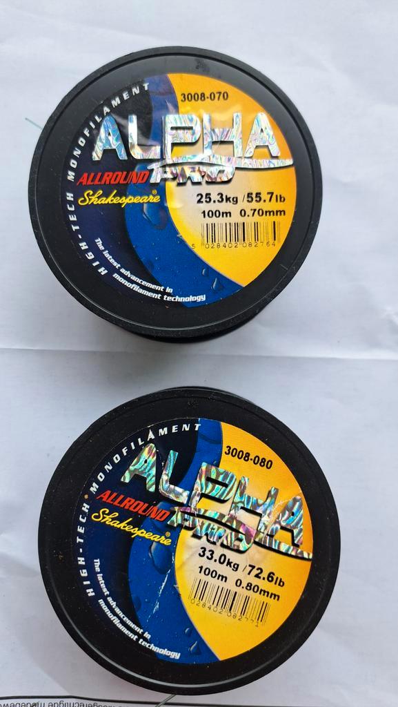 Visdraad en onderlijnen - Verschillende maten!, Watersport en Boten, Hengelsport | Karpervissen, Ophalen of Verzenden