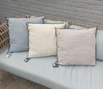 Kussen naturel 50x50 Cushion kussens 3 stuks Nieuw, Ophalen of Verzenden, Nieuw, Overige kleuren, Vierkant