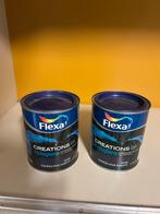 Flexa Verf - Dazzling Night, Gebruikt, Blauw, Ophalen of Verzenden, Verf