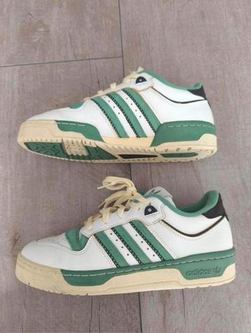 Adidas Rivalry 86 Low Wit/Groen MT43 1/3 - ZGAN beschikbaar voor biedingen