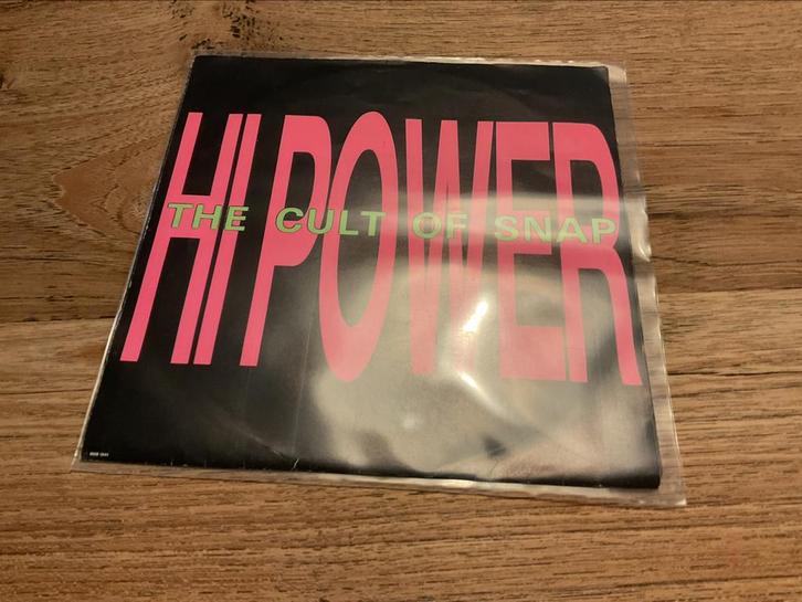 Hi-Power, The cult of snap, Cd's en Dvd's, Vinyl Singles, Single, 7 inch, Ophalen of Verzenden