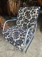 fauteuil, Gebruikt, 75 tot 100 cm, Ophalen of Verzenden, Stof