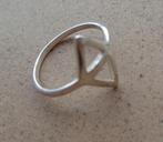 zilveren IAM ring [247], Verzenden, Dame, Zilver, Zilver