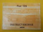 Instructieboek Fiat 128, Ophalen of Verzenden