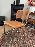 Webbing buisframe stoel, Huis en Inrichting, Stoelen, Ophalen, Zo goed als nieuw, Bruin, Eén