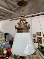 Lamp echte antieke omgebouwde gaslamp, Antiek en Kunst, Ophalen of Verzenden