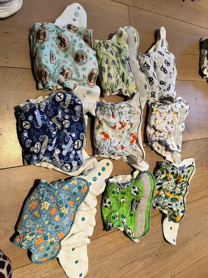Heel veel wasbare luiers, Kinderen en Baby's, Babykleding | Overige, Gebruikt, Jongetje of Meisje, Ophalen
