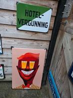 Mooi emaile Heineken bord, Ophalen of Verzenden, Zo goed als nieuw, Reclamebord